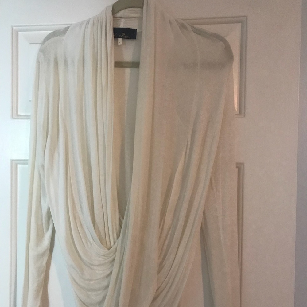 White Wrap Blouse